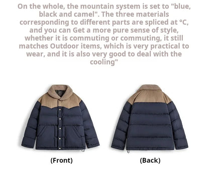 Maden Premium 90% White Duck Down Puffer Jacket