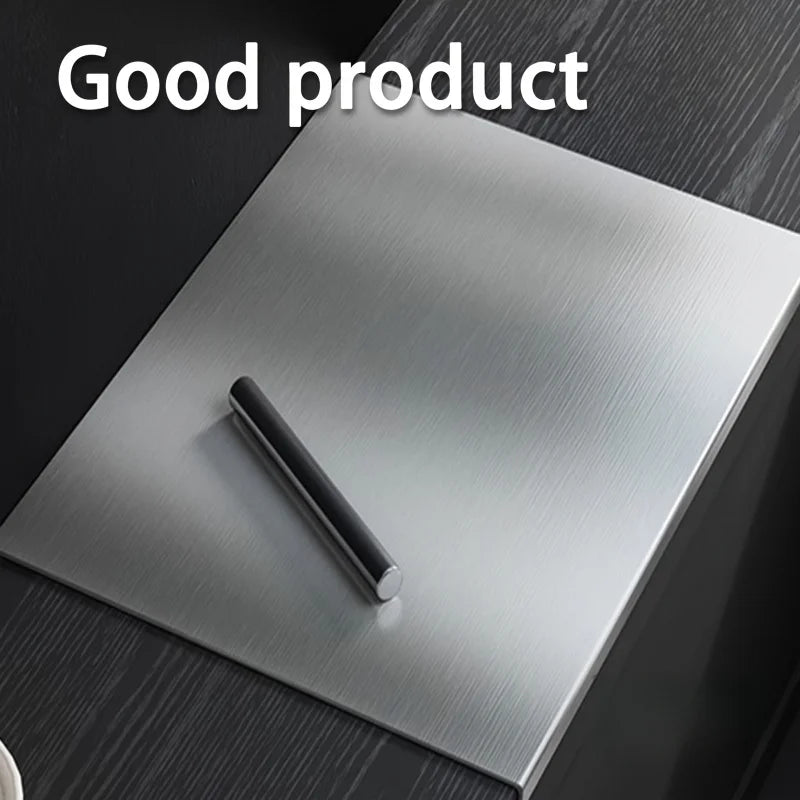 Large Foldable Stainless Steel Cutting Board
