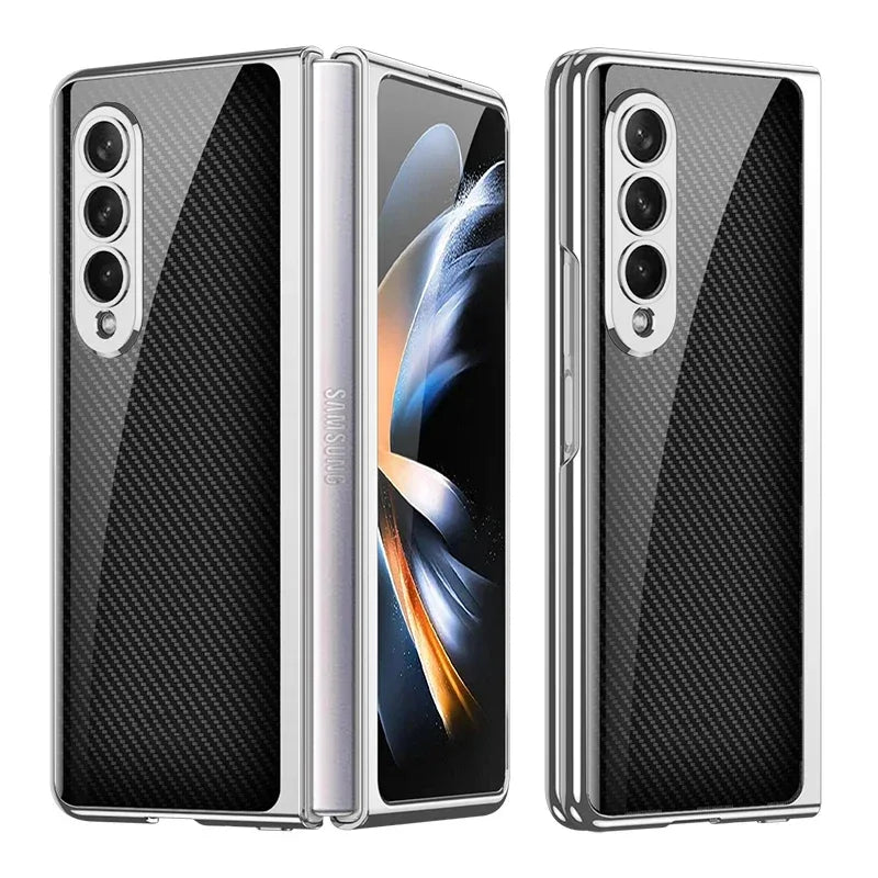 GKK Luxury Plating Frame Case for Galaxy Z Fold 3,4 & 5 - ShopHub