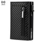 Pop Up Business Card Holder Holder Men's Wallet Magnetic Rfid Slim Thin Wallets Bank Credit Cardholder Case Tarjetero Metalico