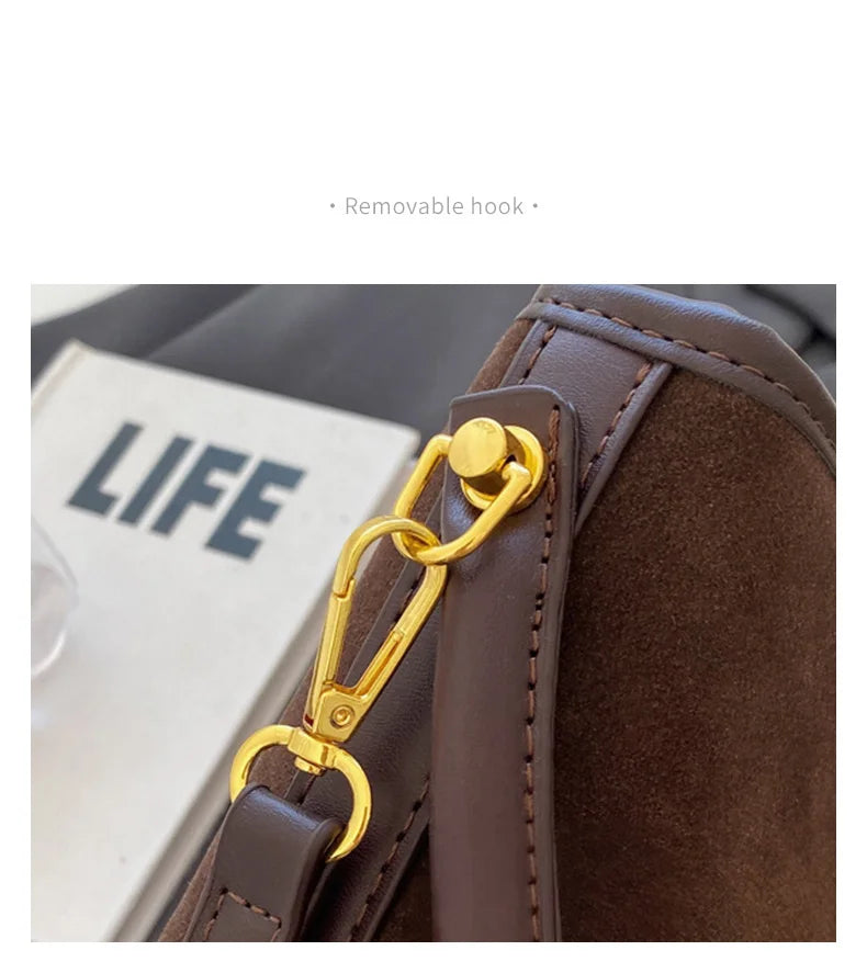 FOXER Crossbody Bucket Bag
