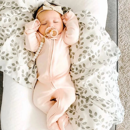 Kids Tales Little Haven Bamboo-Blend Zip Baby Romper