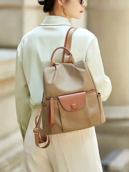 ZOOLER Oxford Leather Backpack