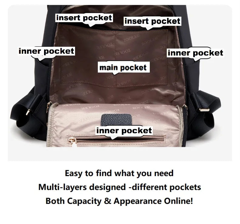 ZOOLER Woman's Backpack
