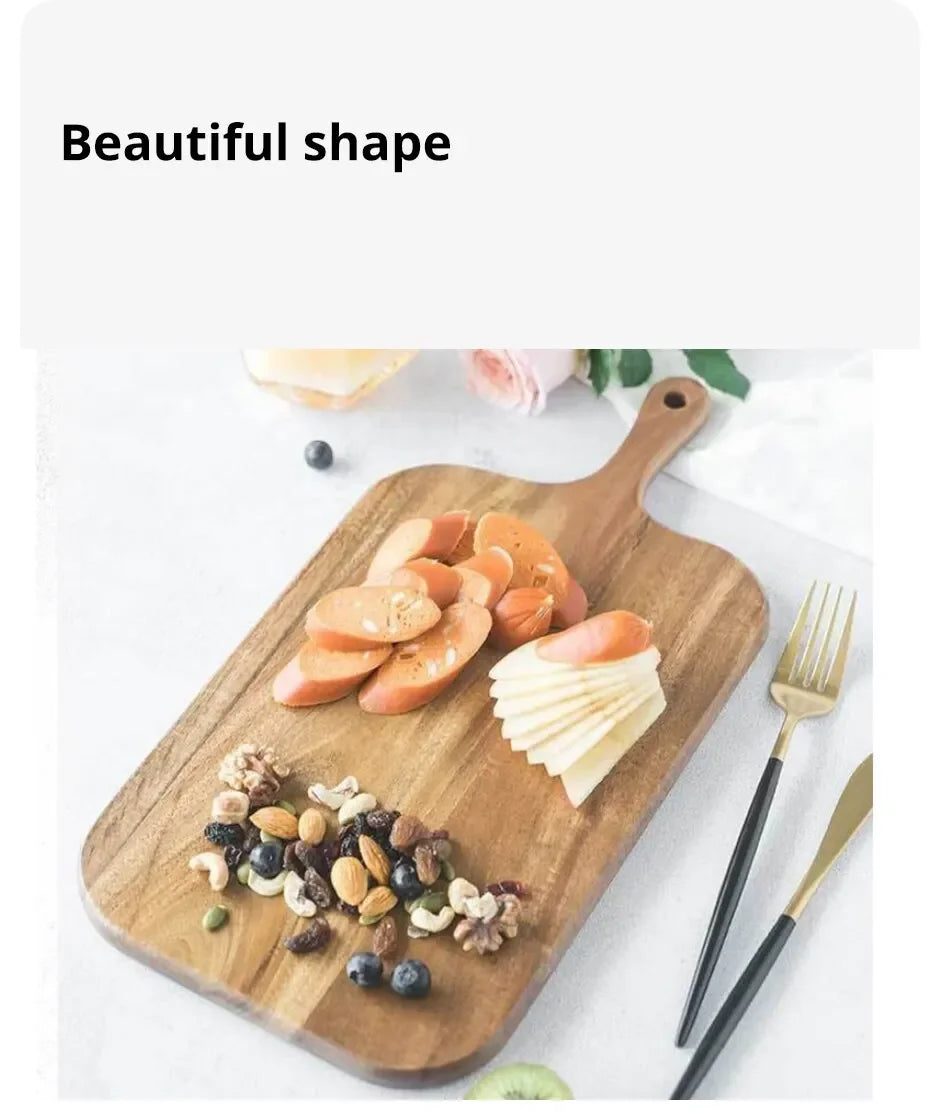 Bamboo Cutting Board with Handle