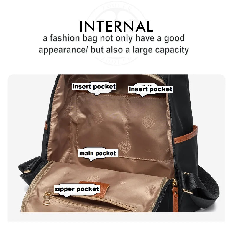 ZOOLER Oxford Leather Backpack