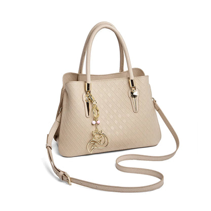 FOXER Luxury Genuine Leather Women's Shoulder Bag