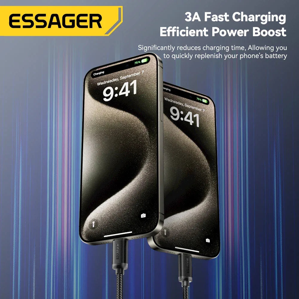 Essager 3A USB Type C Cable - ShopHub