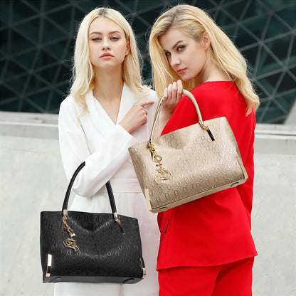 FOXER Elegant Split Leather Handbag