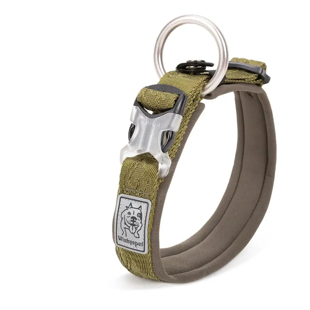 TRUELOVE Adjustable Padded Pet Dog Collar Comfort and Ventilation Pull-resistant Explosion Proof Personalized Printing YC1853