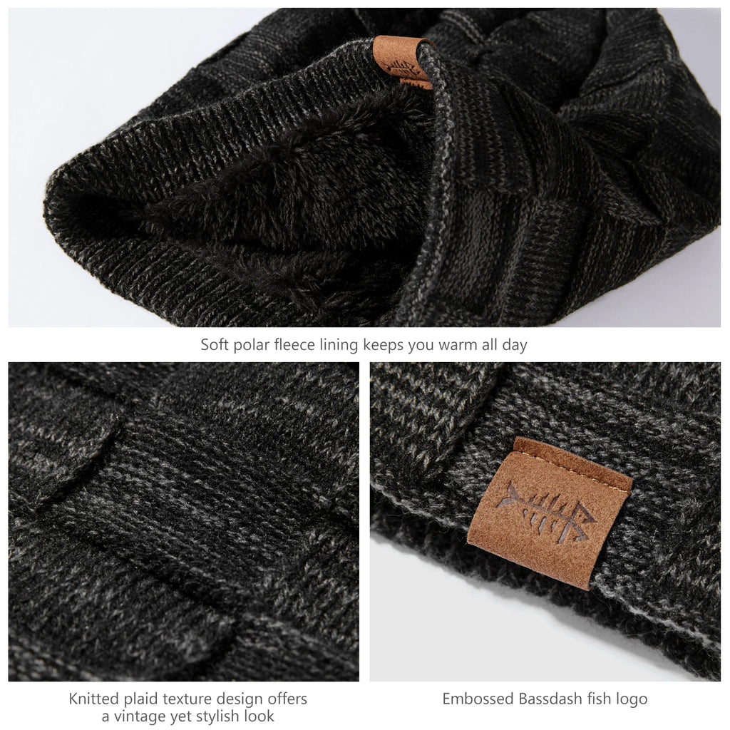 BASSDASH Winter Slouchy Beanie