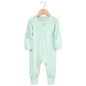 Kids Tales Quiet Days Bamboo-Blend Zip Baby Romper