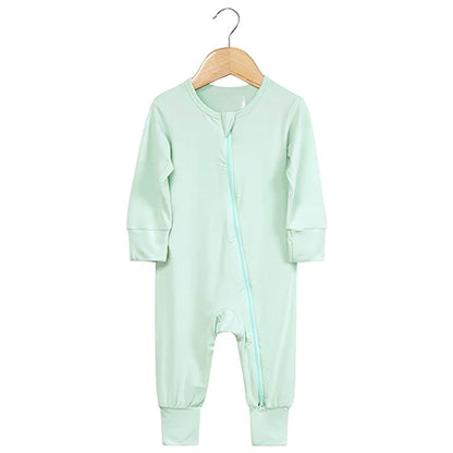 Kids Tales Little Haven Bamboo-Blend Zip Baby Romper