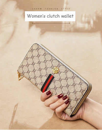 FOXER PVC Long Clutch Wallet