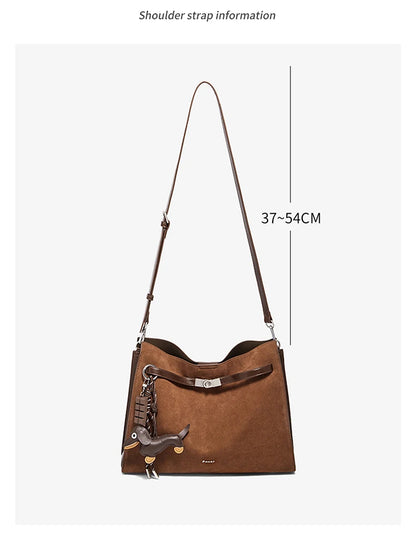 FOXER Women's Leather Shoulder Tote Bag