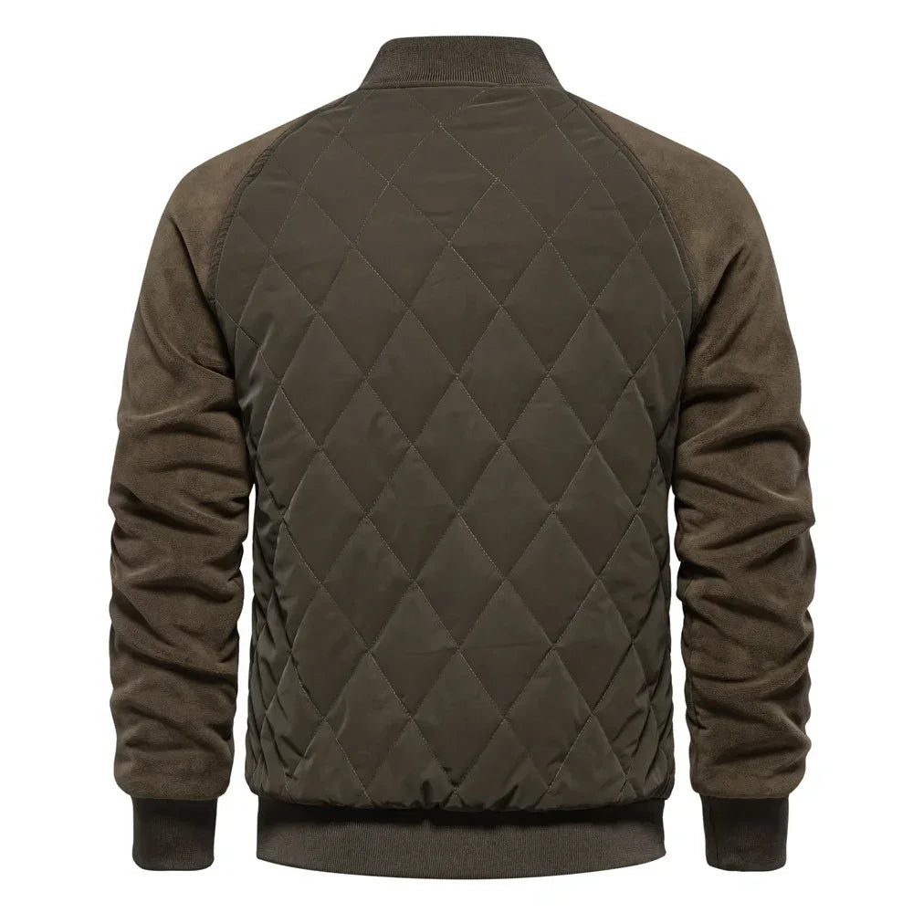 AIOPESON Men's Patchwork Bomber Jackets - ShopHub