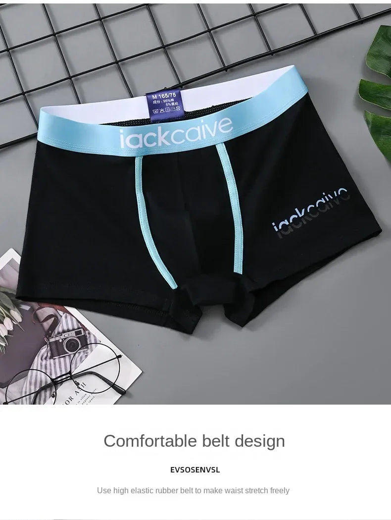 Men's Soft Cotton Boxer Shorts - ShopHub