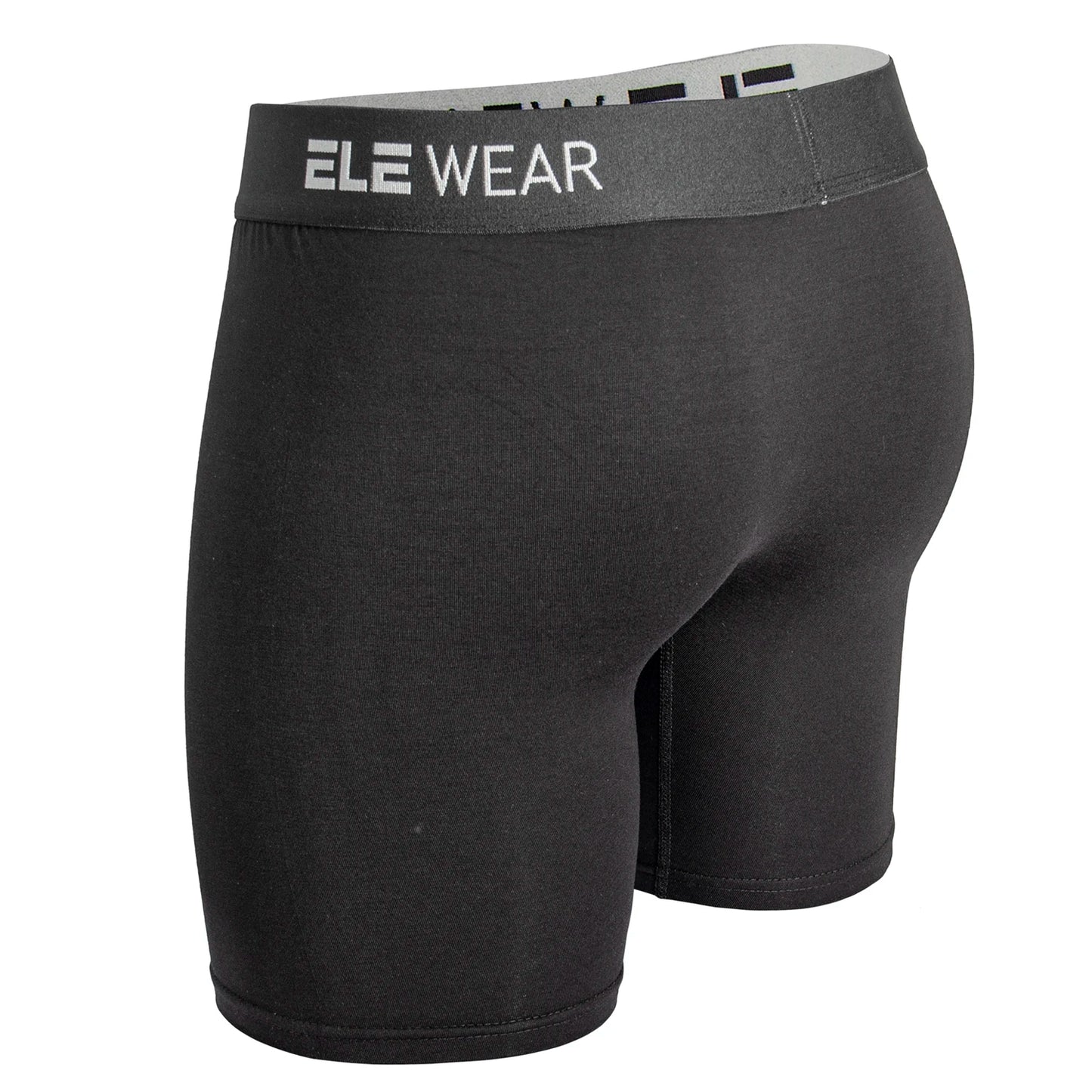 Men's Bamboo Boxer Briefs for Men - Long Sports Underwear, Moisture-Wicking