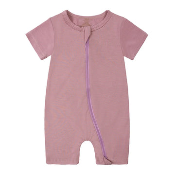 Kids Tales Little Breeze Bamboo-Blend Zip Baby Romper