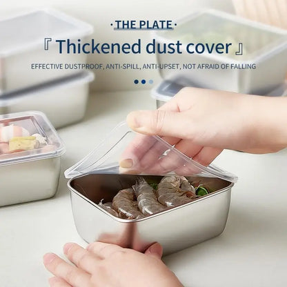 Stainless Steel Food Storage Container with Lid