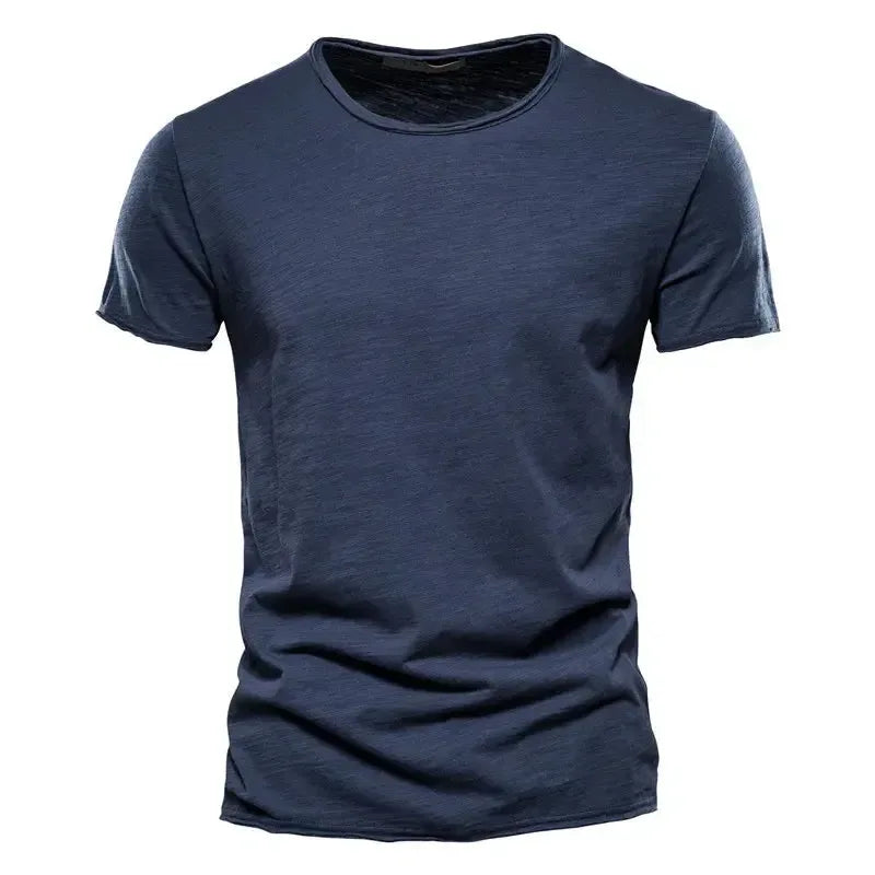 AIOPESON 100% Cotton Men's T-Shirts - ShopHub