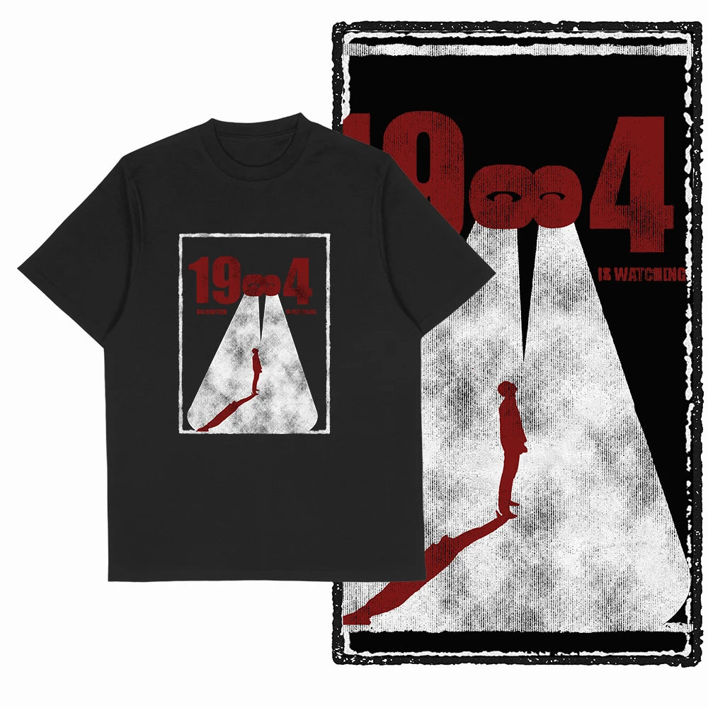 COOLMIND X0001 1984 Graphic Cotton Tee