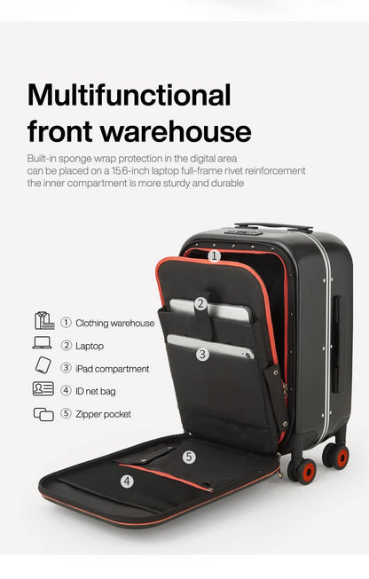 Mixi Premium Hardside Carry-on Suitcase
