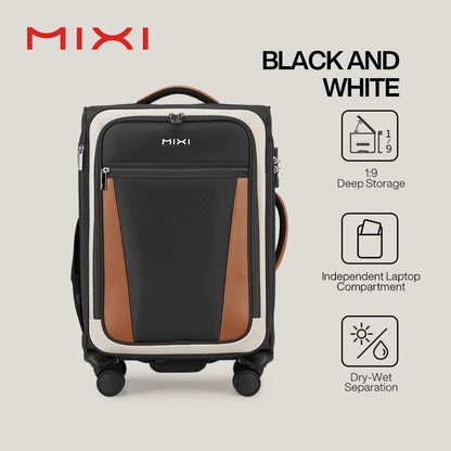 Mixi Compact 20-inch Carry-on Suitcase