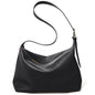 FOXER Large Soft Split Leather Shoulder Bag