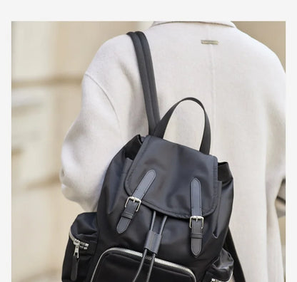 ZOOLER Oxford & Leather Backpack