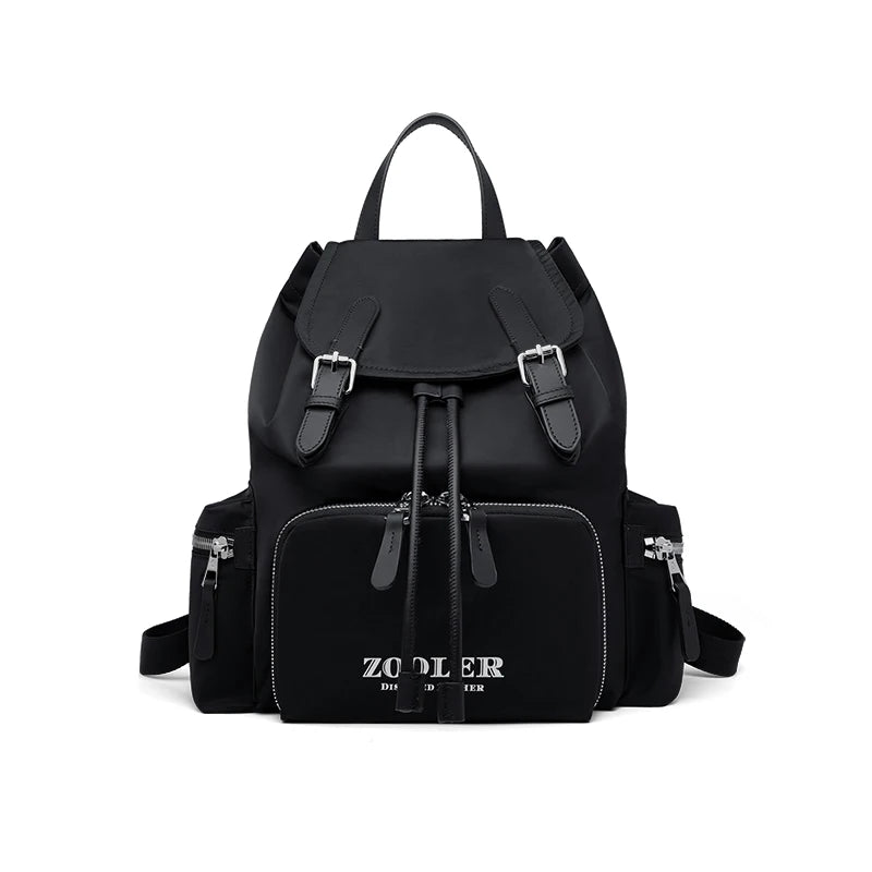 ZOOLER Oxford & Leather Backpack