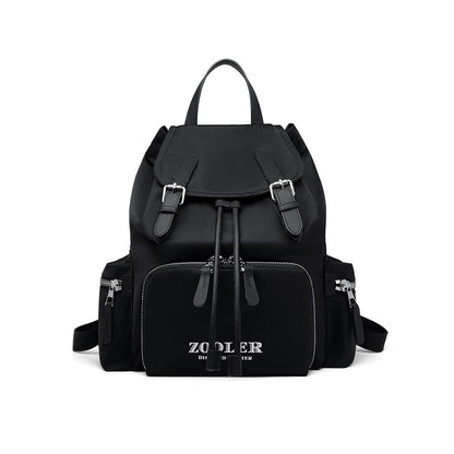 ZOOLER Oxford & Leather Backpack