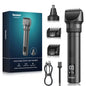 Kensen S29 Hair Trimmer - 2 in 1 Adjustable Hair Clipper Kit with Electric Razor for Wet/Dry Hair Cutting and Nose Hair Trimming