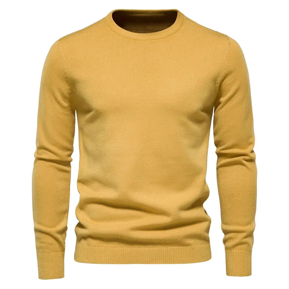 AIOPESON O-Neck Pullover Men's Sweaters - ShopHub