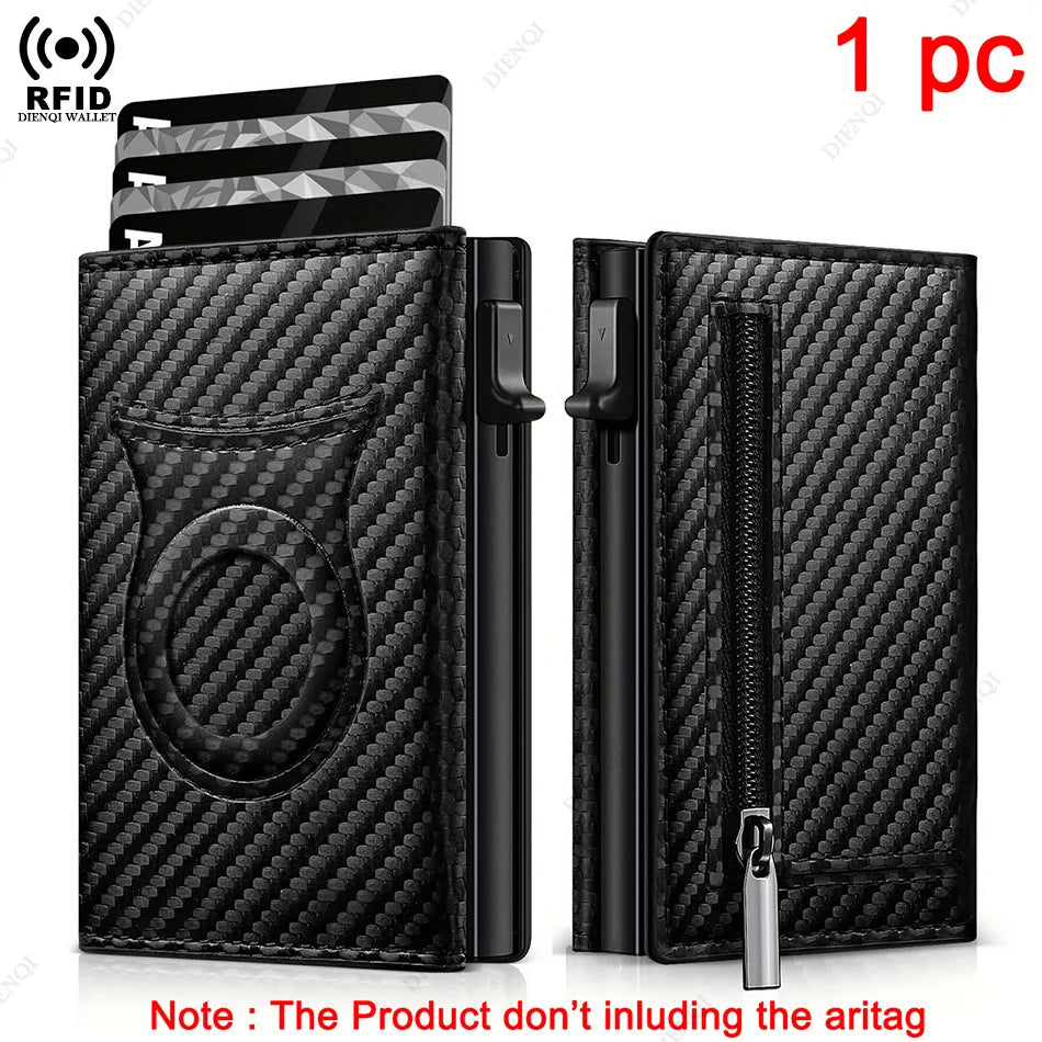 C2406H2 Slim Card Wallet with AirTag Pocket