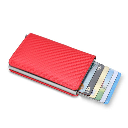 DIENQI RFID Carbon Fiber Card Holder Wallet