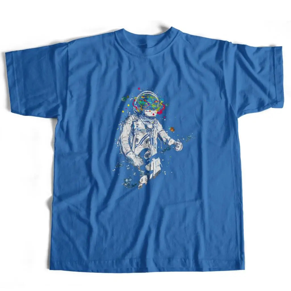 COOLMIND CP0289 Space Print Cotton Tee