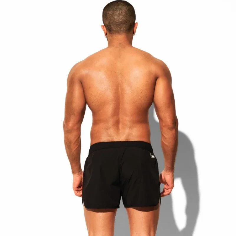 DESMIIT S76 High-Leg Swim Shorts with Brief Liner