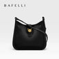 BAFELLI Natural Cattle Leather Bucket Bag