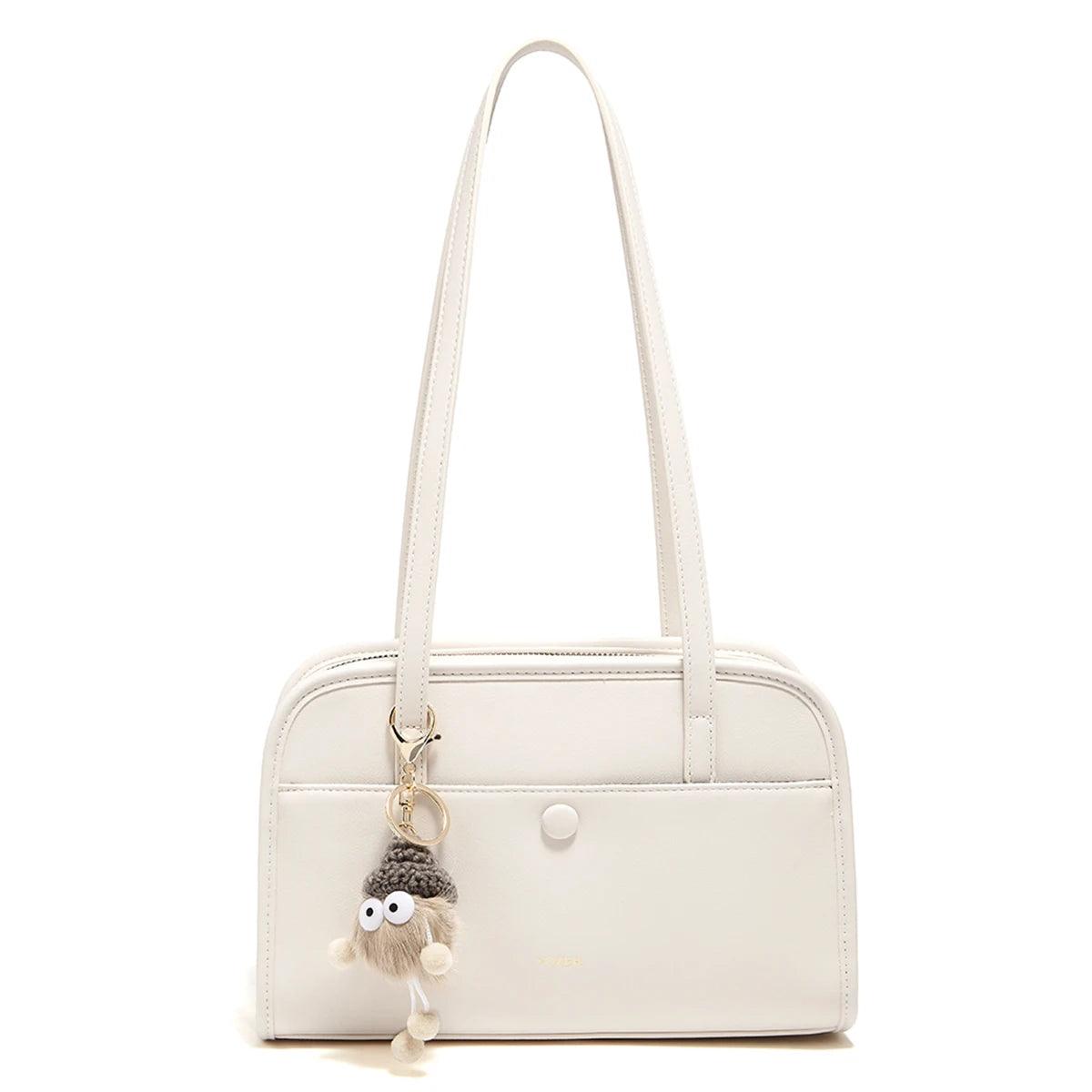 FOXER Female Shoulder Bag PU Leather Cross Body Bag 2026 New Fashion Messenger Bag Large Capacity Commute Daliy