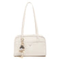 FOXER Female Shoulder Bag PU Leather Cross Body Bag 2026 New Fashion Messenger Bag Large Capacity Commute Daliy