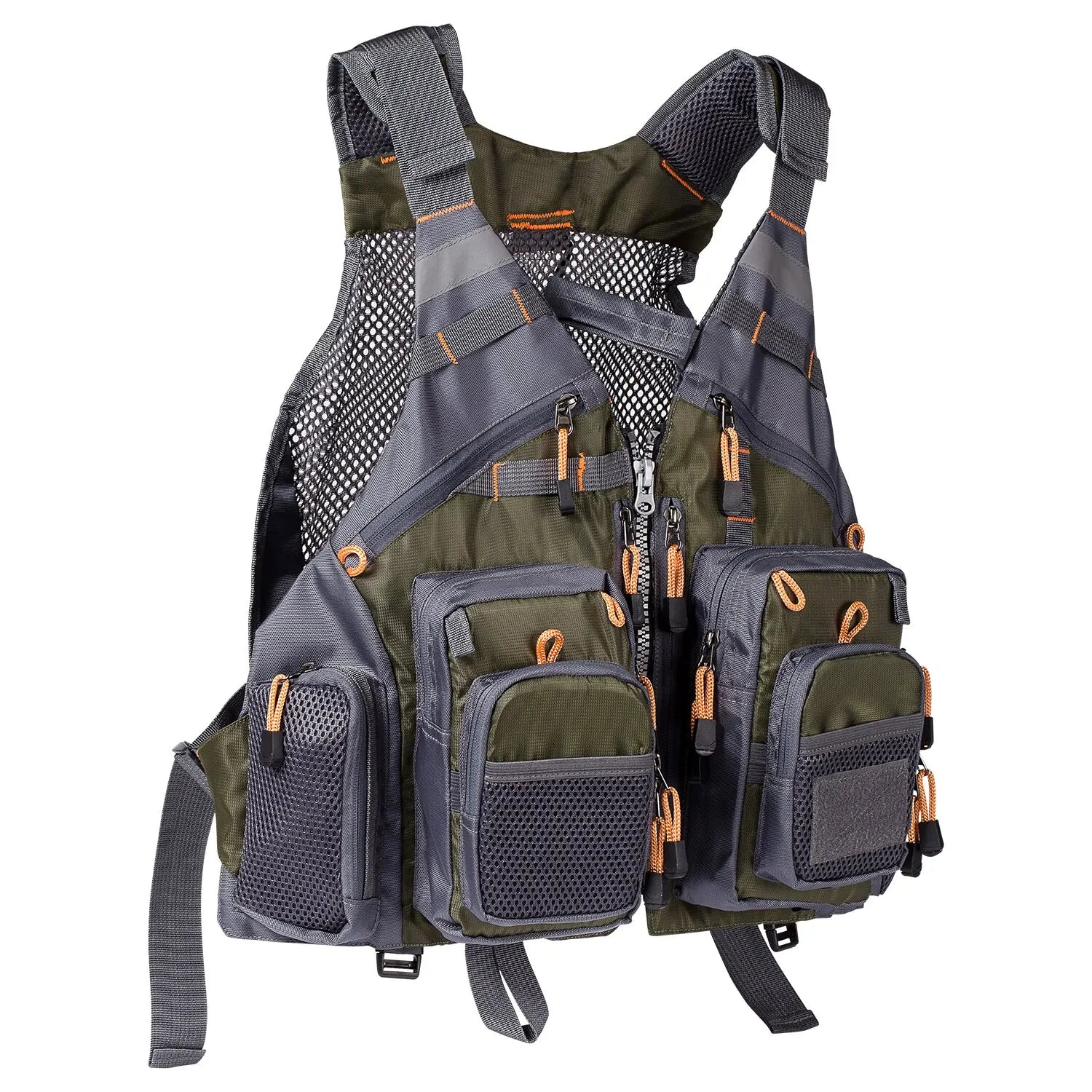 BASSDASH Breathable Fishing Vest