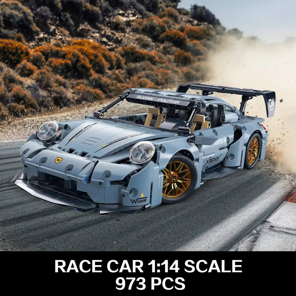 TOYLINX Sports Race Car Building Set - ShopHub