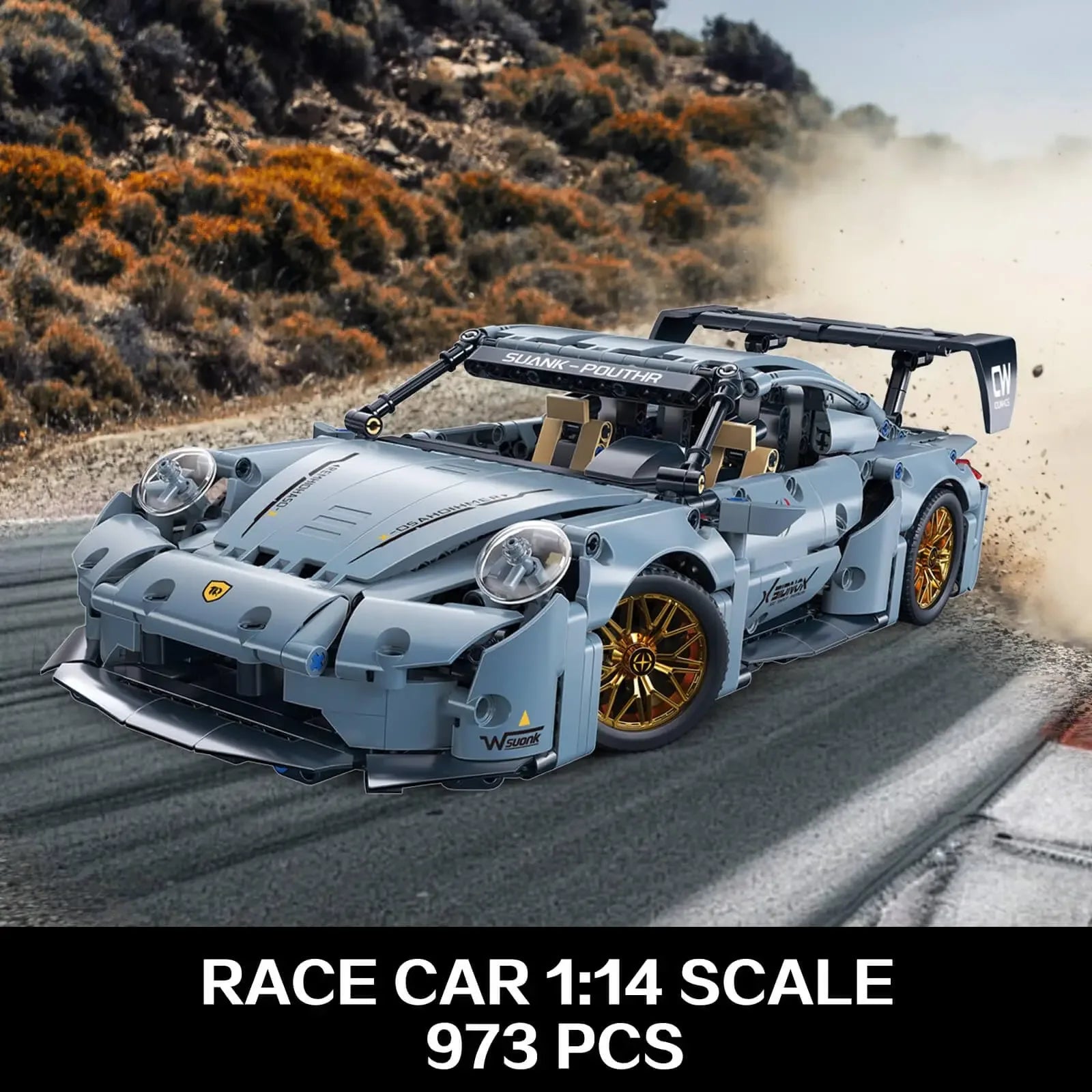 TOYLINX Sports Race Car Building Set - ShopHub