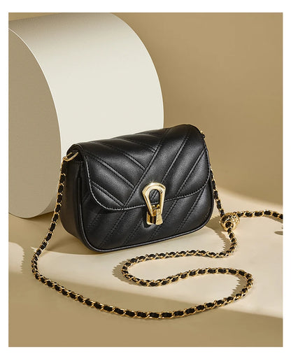 FOXER Women's Quilted Shoulder Bag