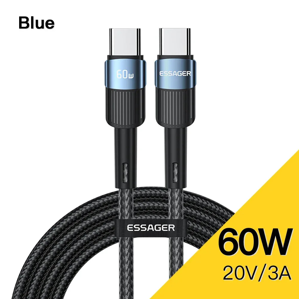 Essager 100W USB Type C to USB C Cable - ShopHub