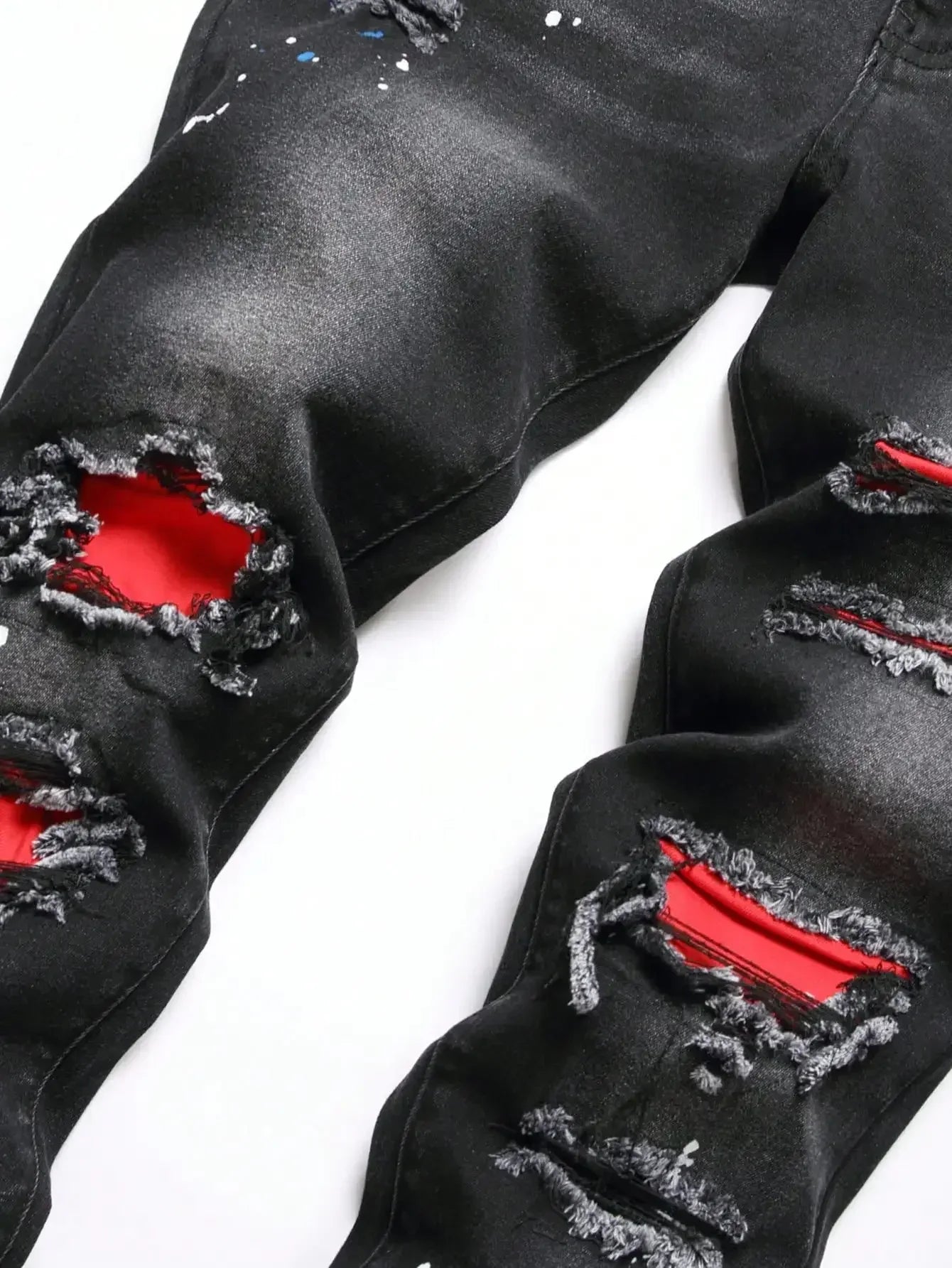 Men’s Y2K Skinny Denim Jeans - ShopHub