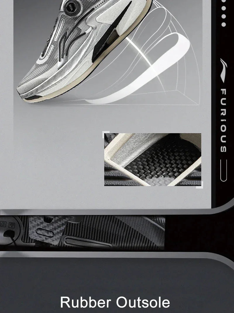 Li-Ning Men's FURIOUS RIDER 8 PRO Running Shoes - ShopHub