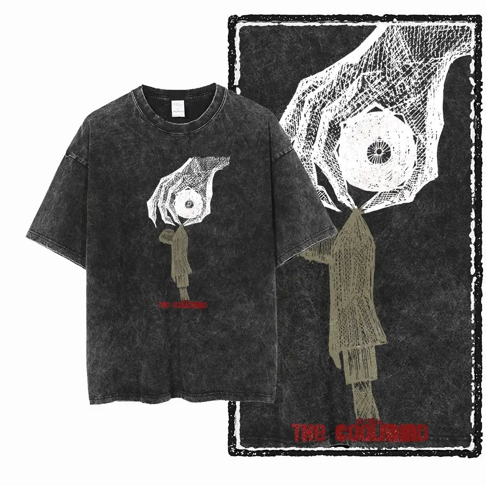 G13 Exclusive Cool 100% Cotton COOL Printed Men's T-shirt | Acid Washed Streetwear Big Size Vintage O-neck Men's Tee Tshirt