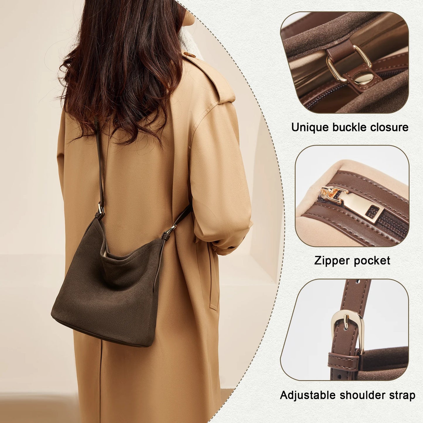 FOXER 2-in-1 Luxury Shoulder Bag